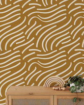 Wavy Lines Wallpaper